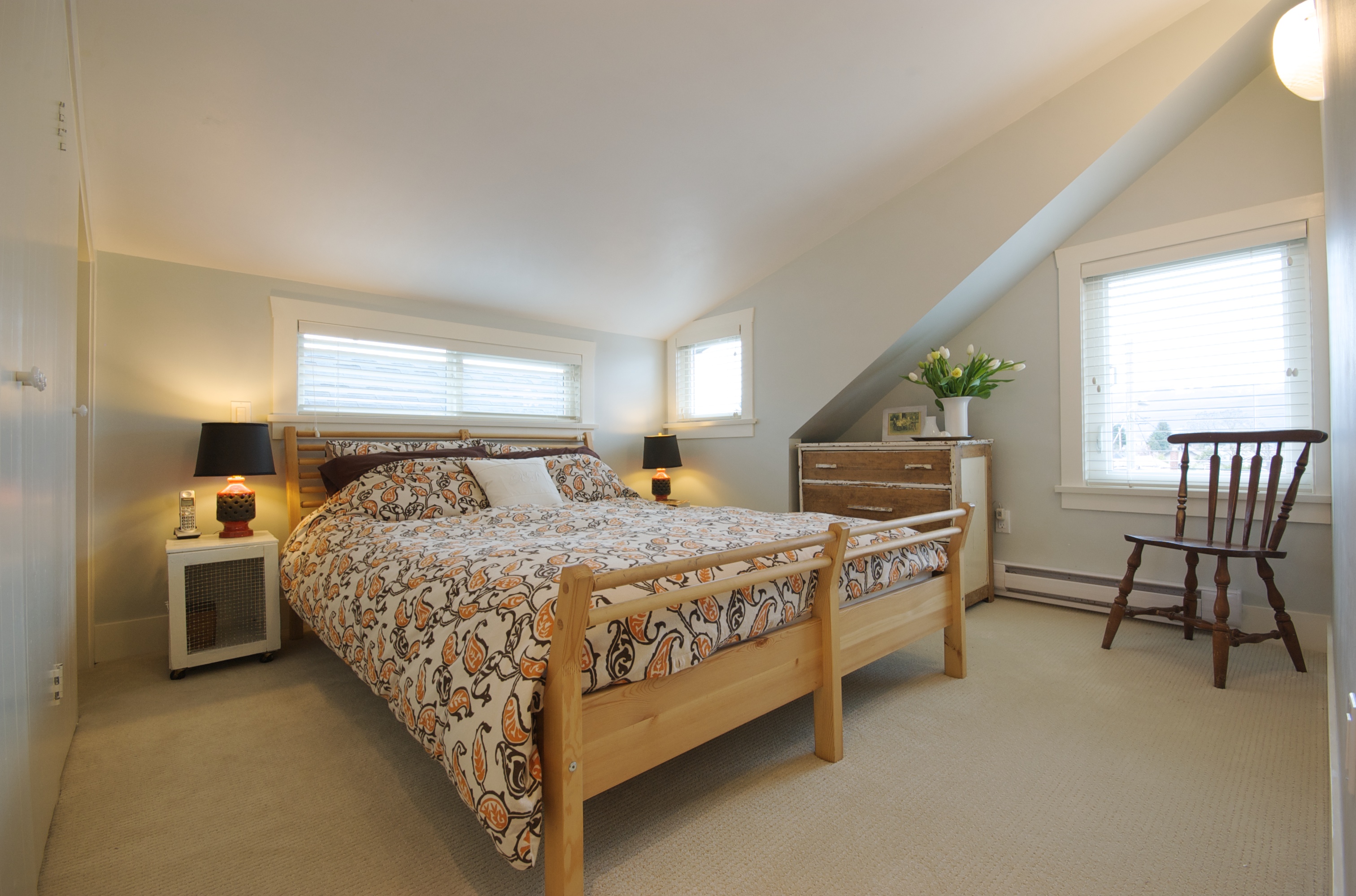 bedroom after home renovation drive - home renovations vancouver - flipside homes
