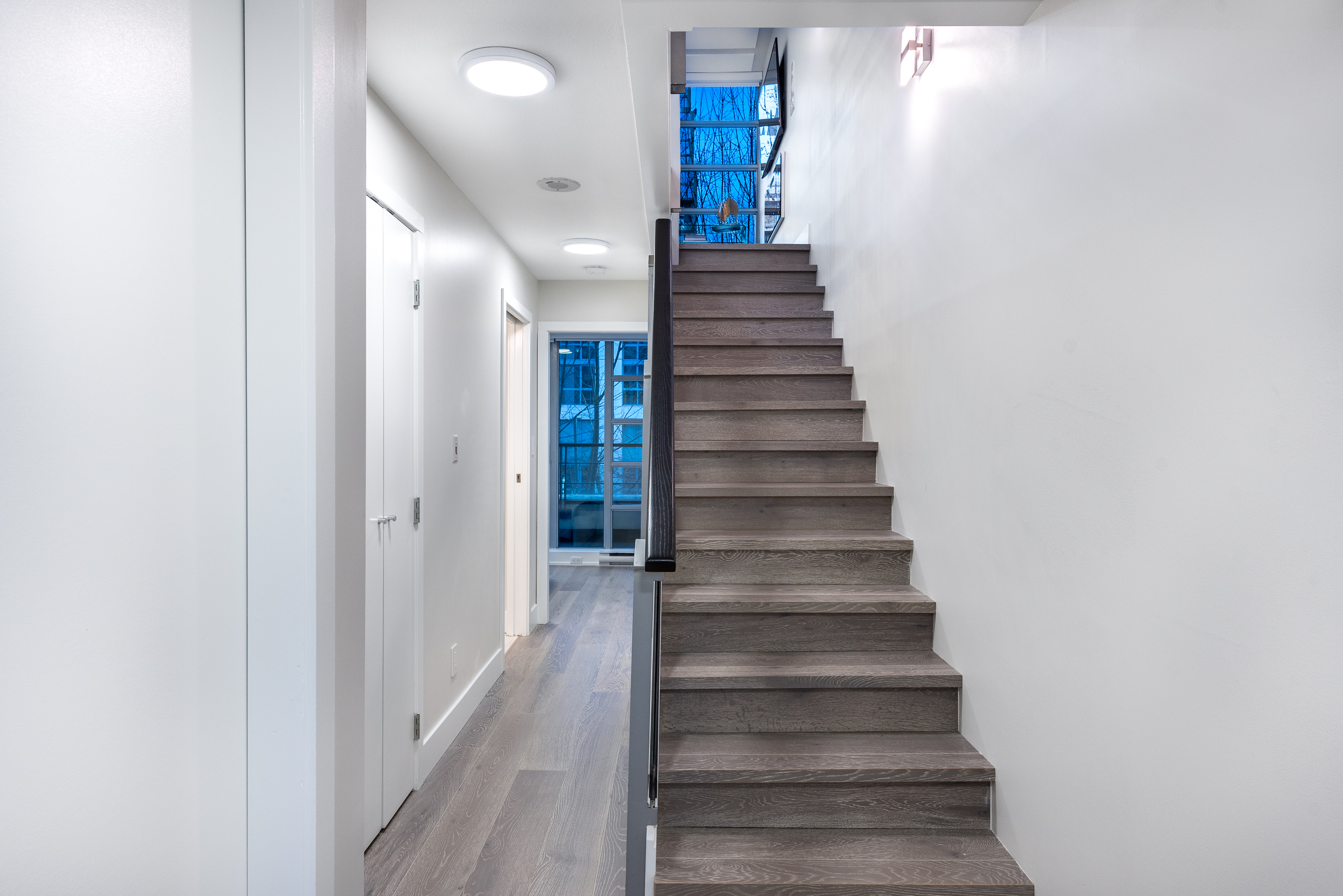 stairs - downtown vancouver home renovation - home renovations vancouver - flipside homes