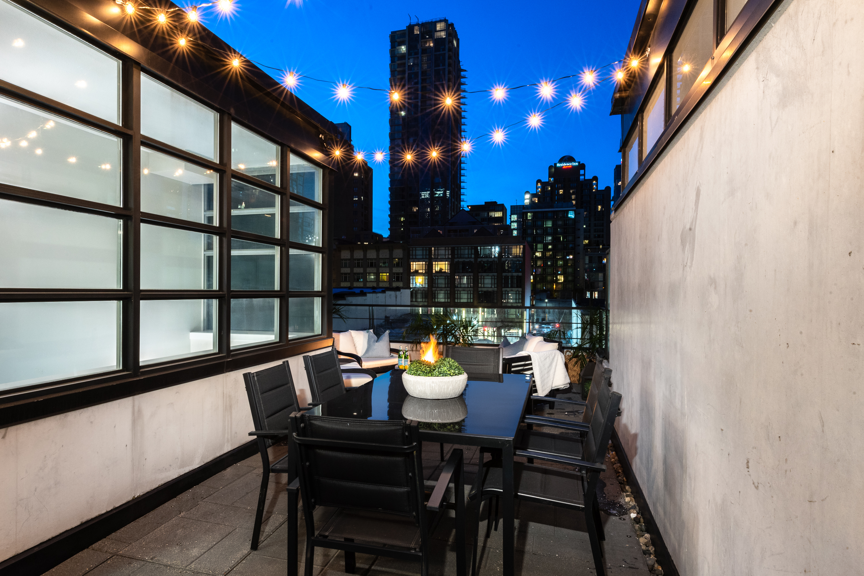 rooftop patio - downtown vancouver home renovation - home renovations vancouver - flipside homes