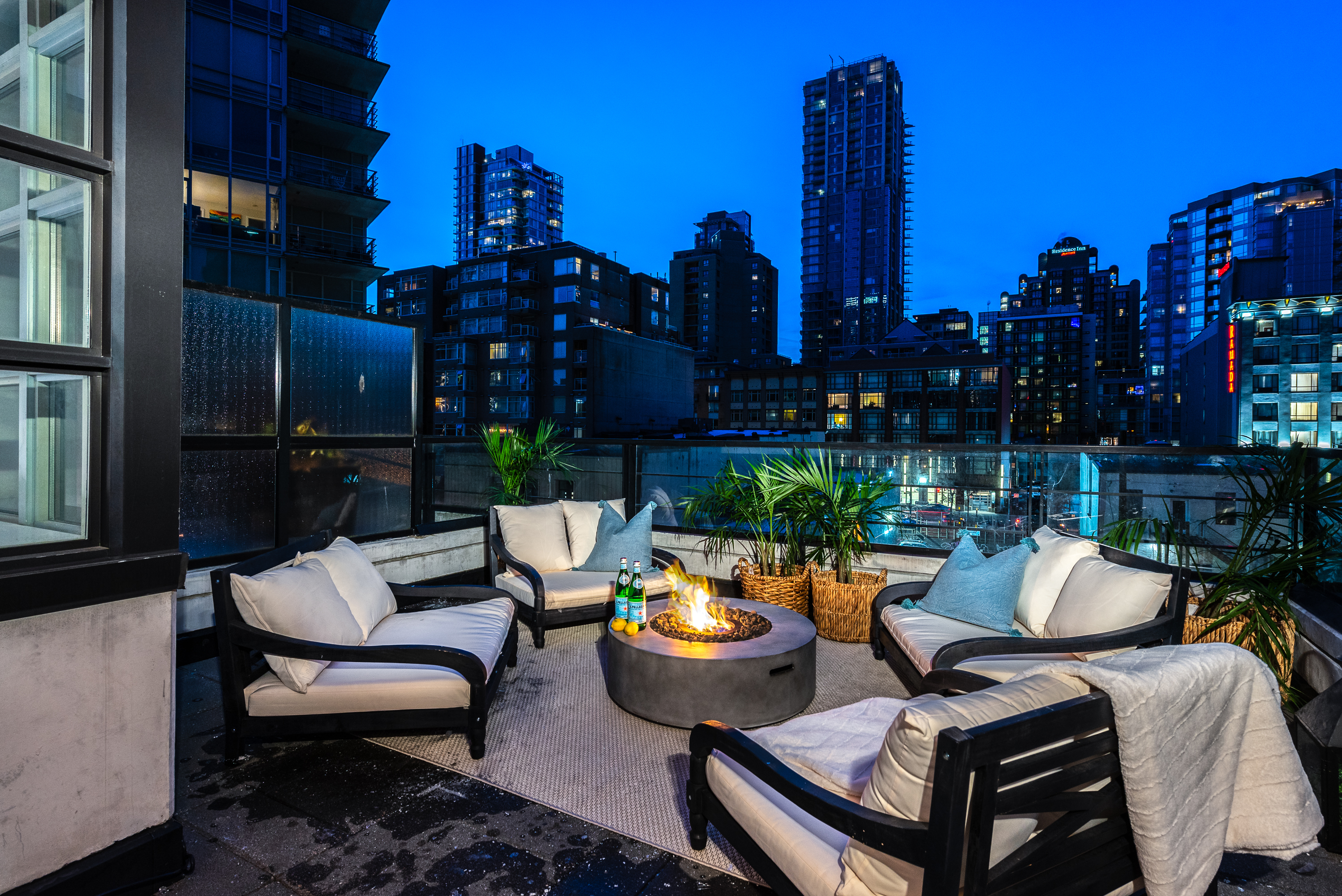 rooftop patio - downtown vancouver home renovation - home renovations vancouver - flipside homes